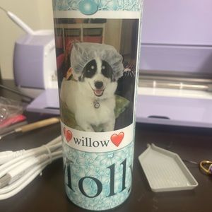 Custom Polaroid tumbler